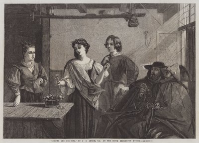 Florizel et Pee Dita - Charles Robert Leslie